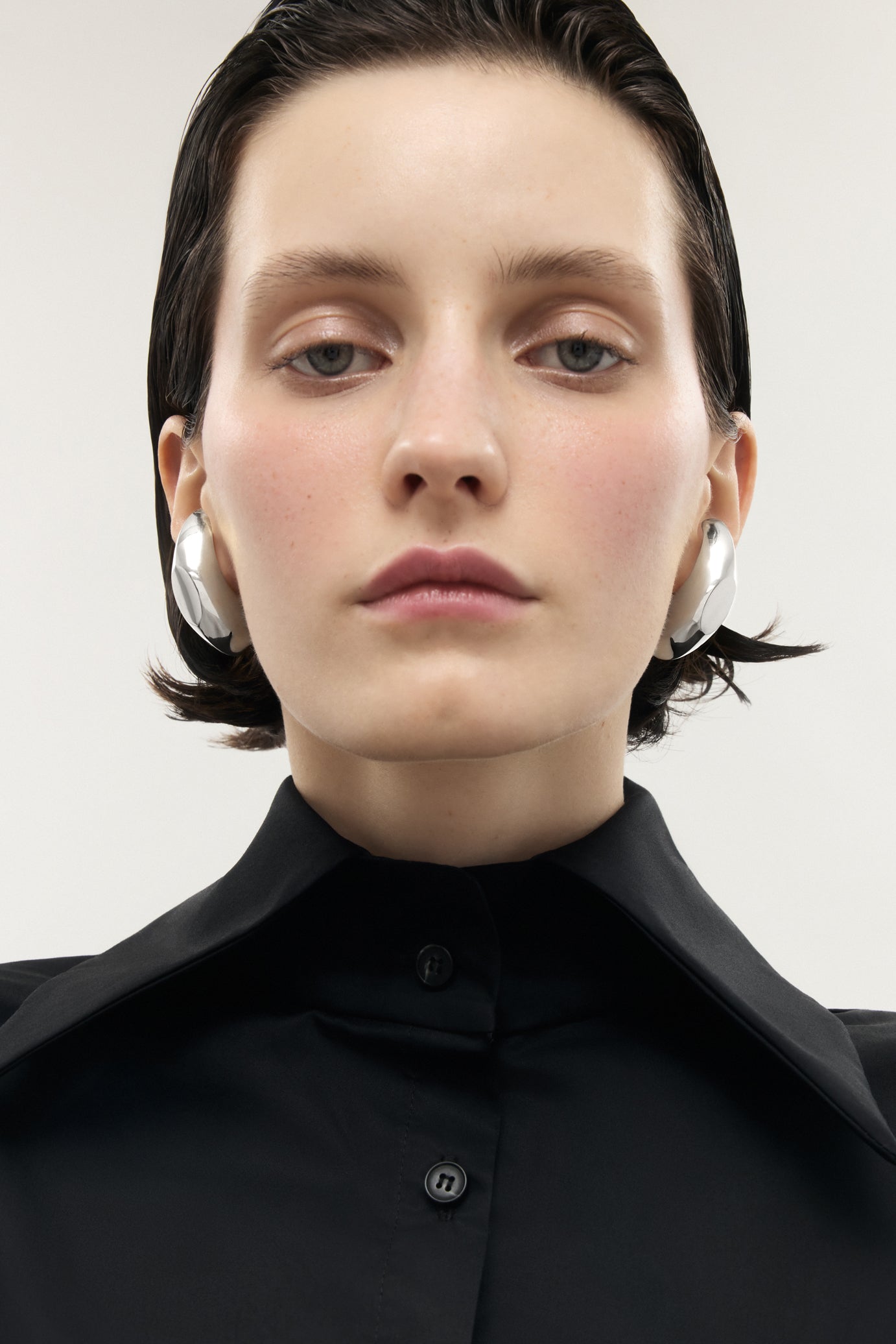 Claudette Earrings - Silver