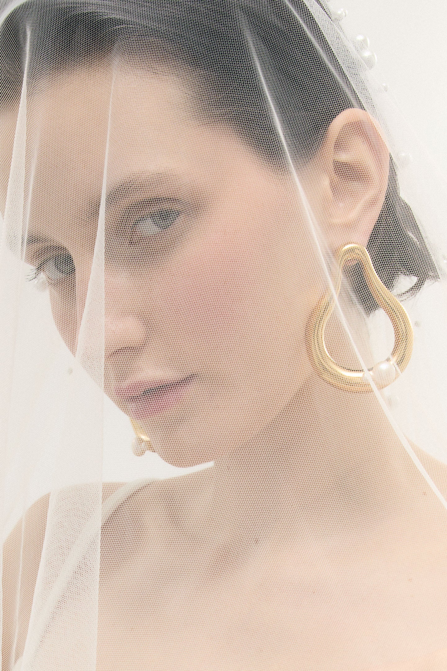 Amelie Pearl Earrings - Gold Plated