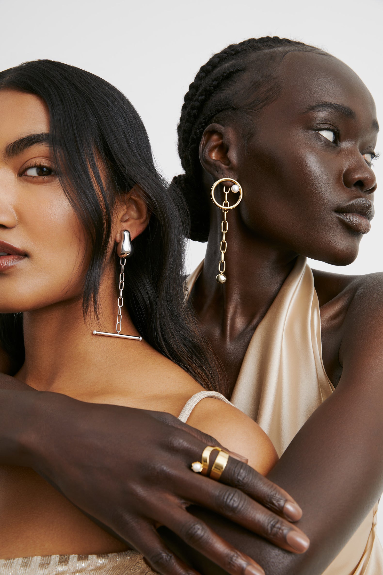 Argo Earring Charm - Rhodium Vermeil