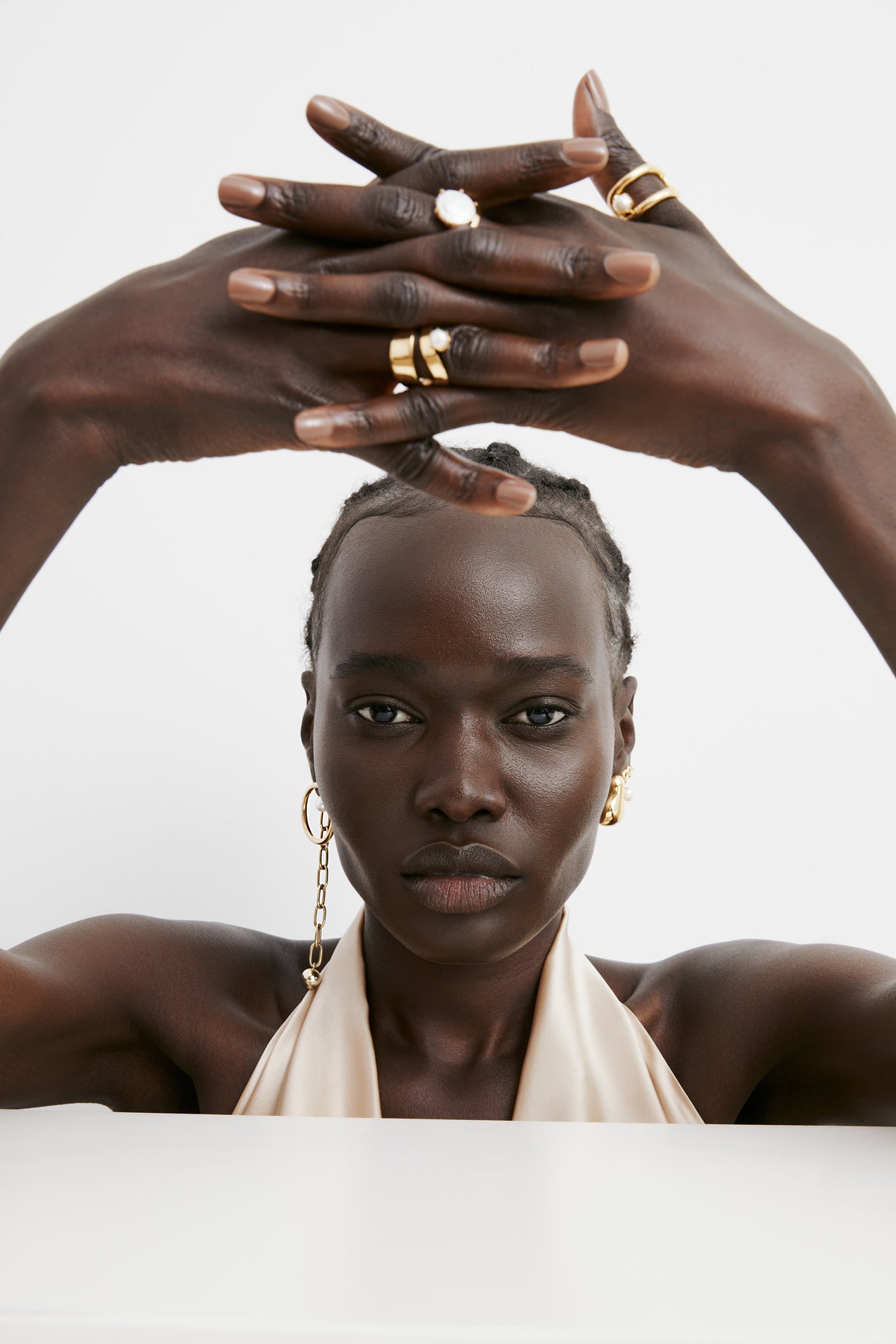 Mina Pearl Earring - Gold Vermeil