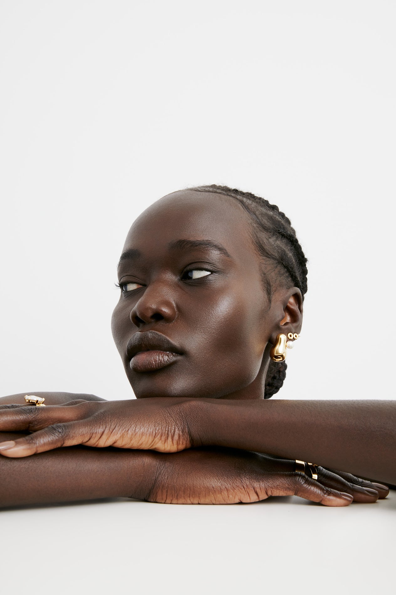 Mina Pearl Earring - Gold Vermeil