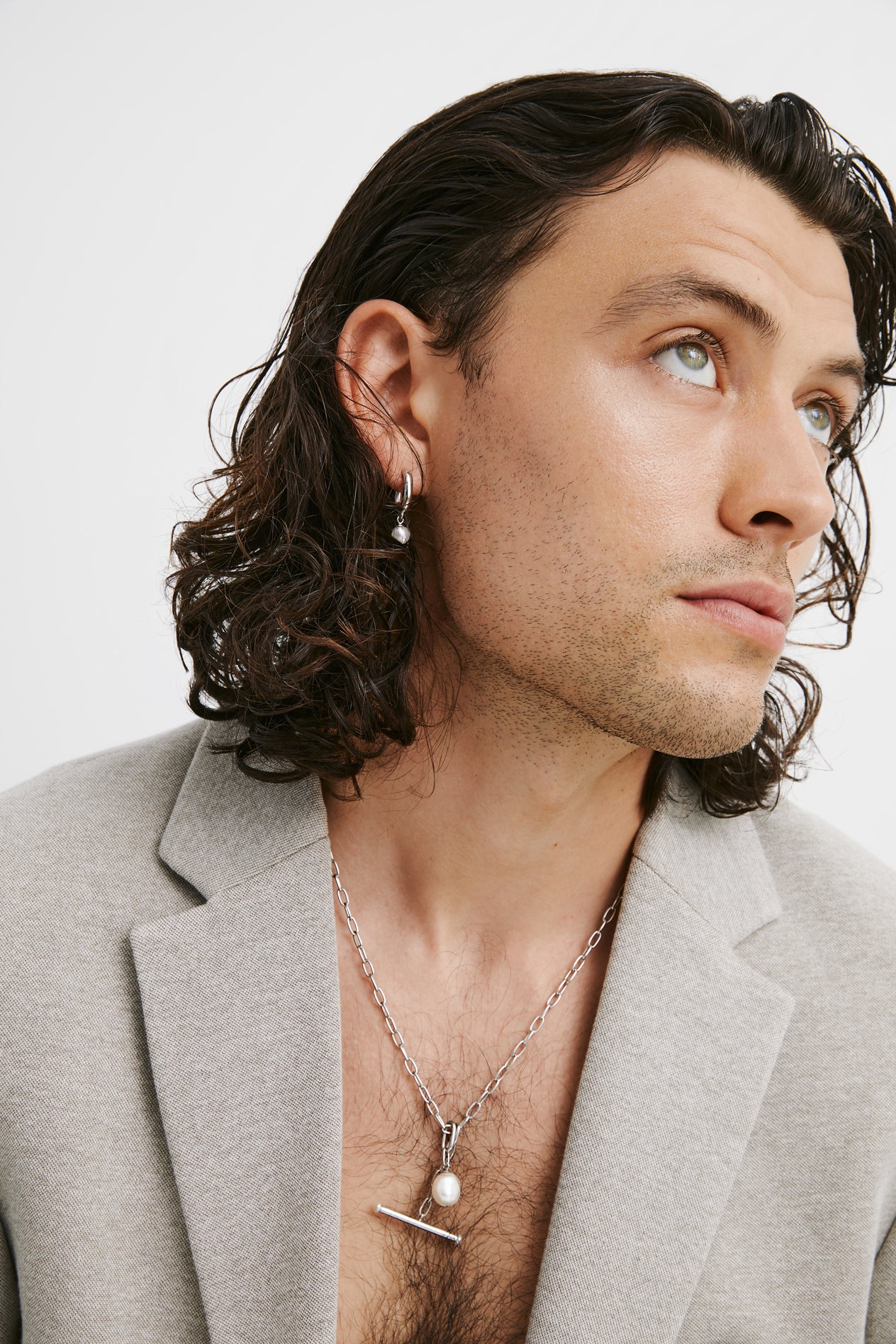 Jae Pearl Necklace - Silver