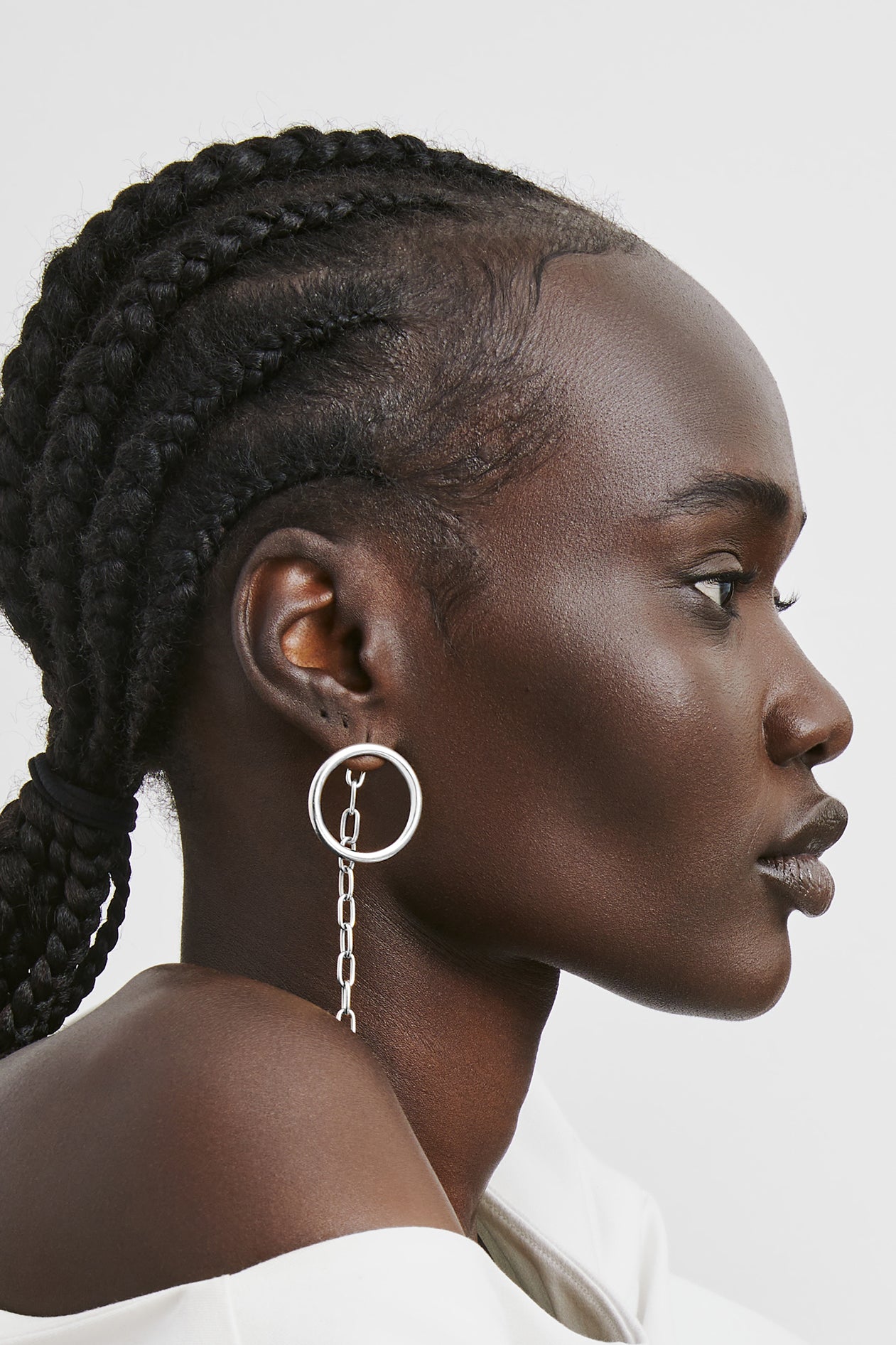 Argo Earring Charm - Rhodium Vermeil