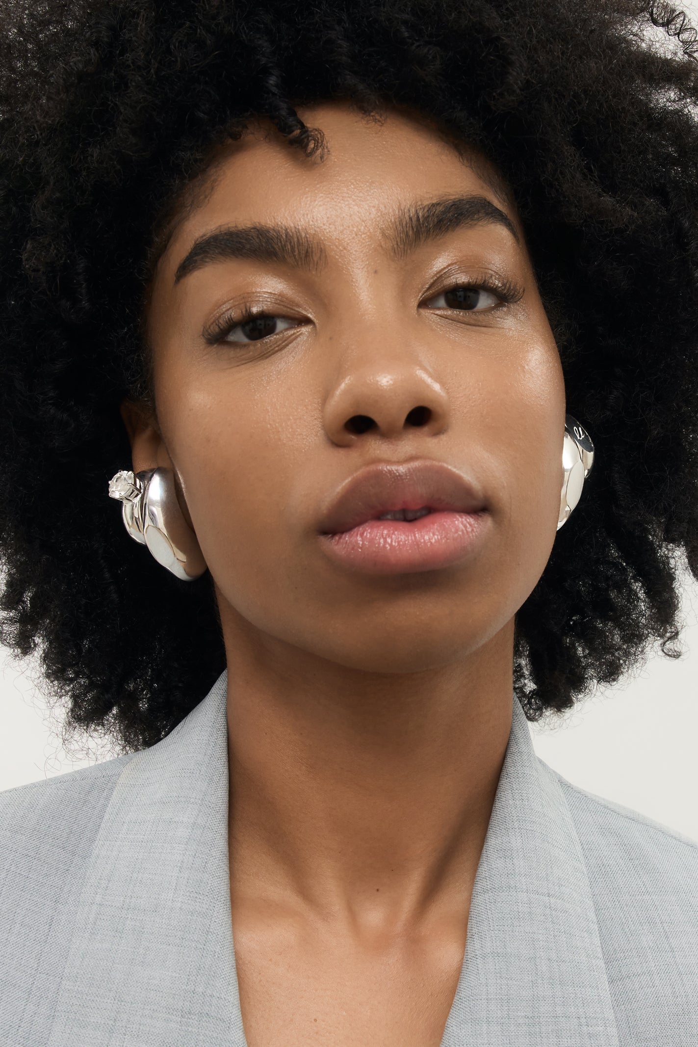 Claudette Earrings - Silver