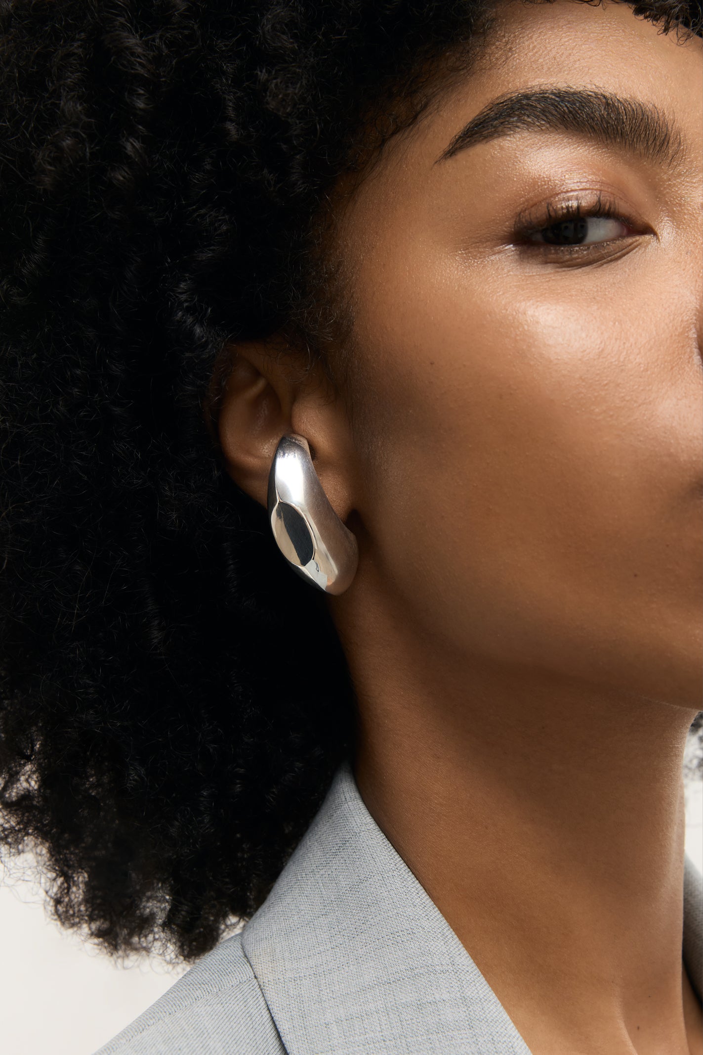 Claudette Earrings - Silver