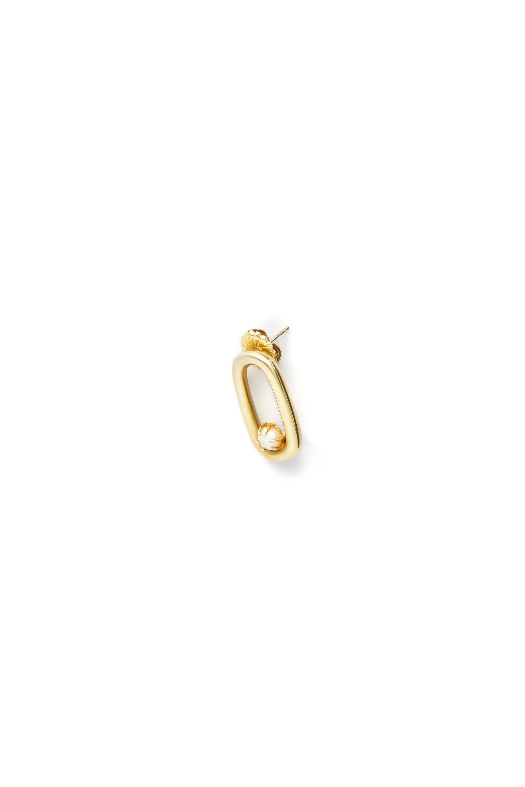 Harper Pearl Earring - Gold Plated