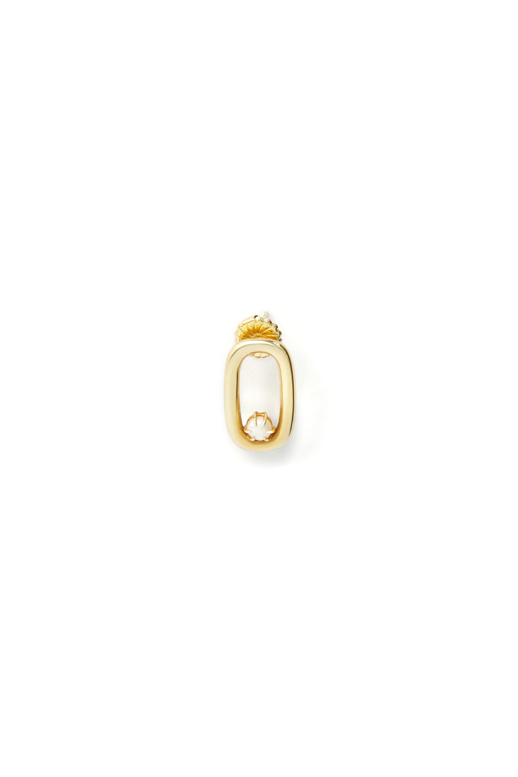Harper Pearl Earring - Gold Plated
