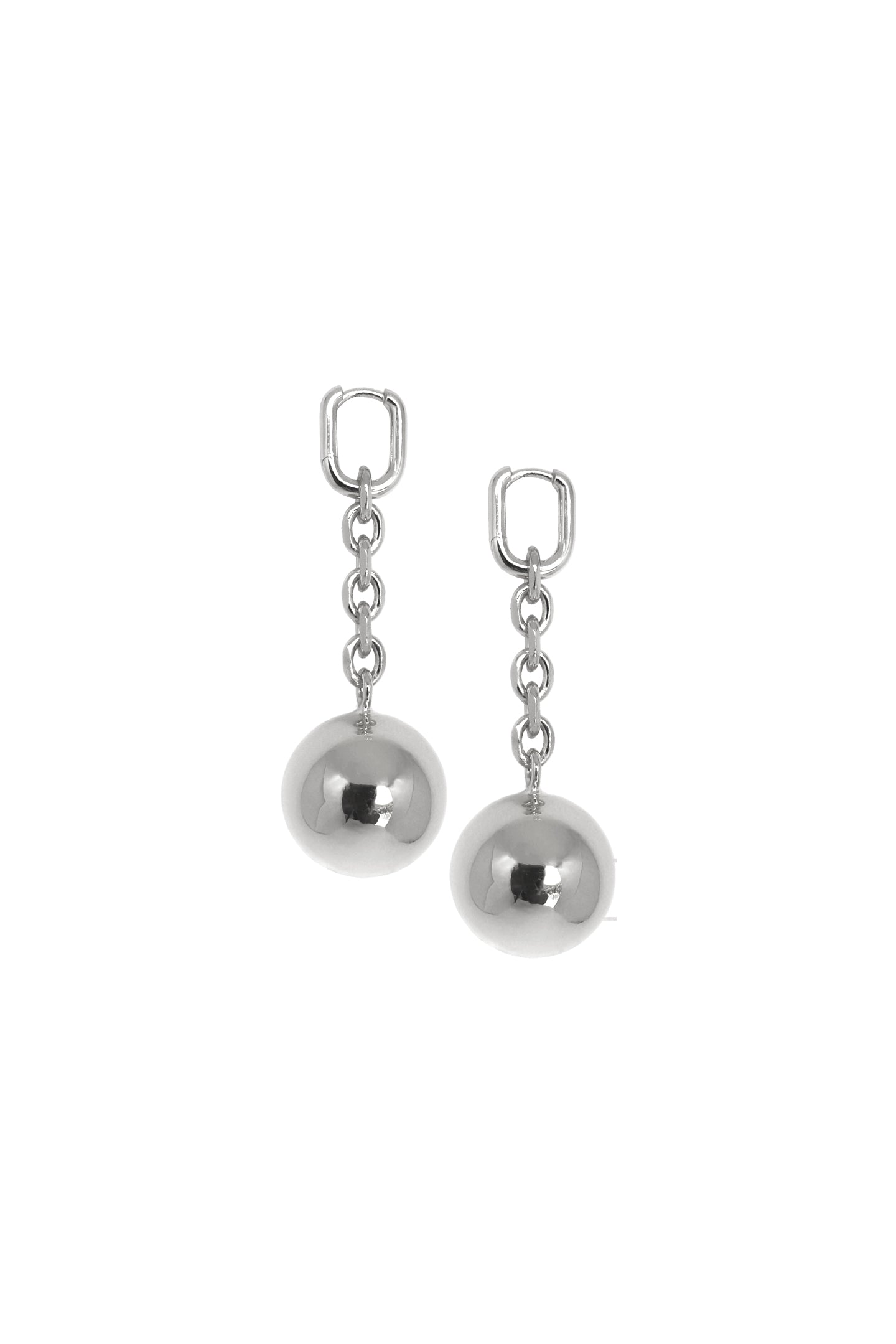 Loren Modular Earrings - Silver