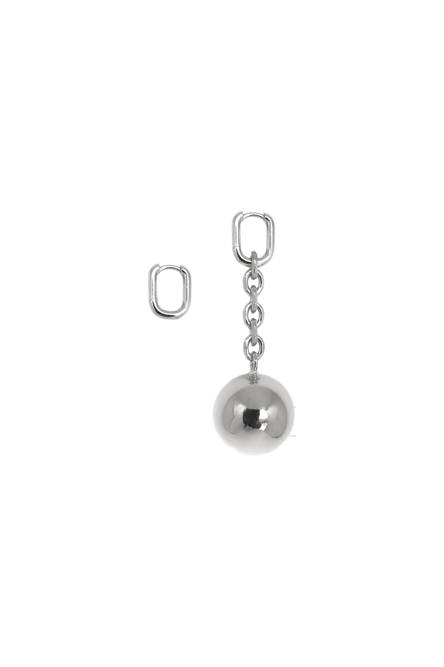 Loren Modular Earrings - Silver