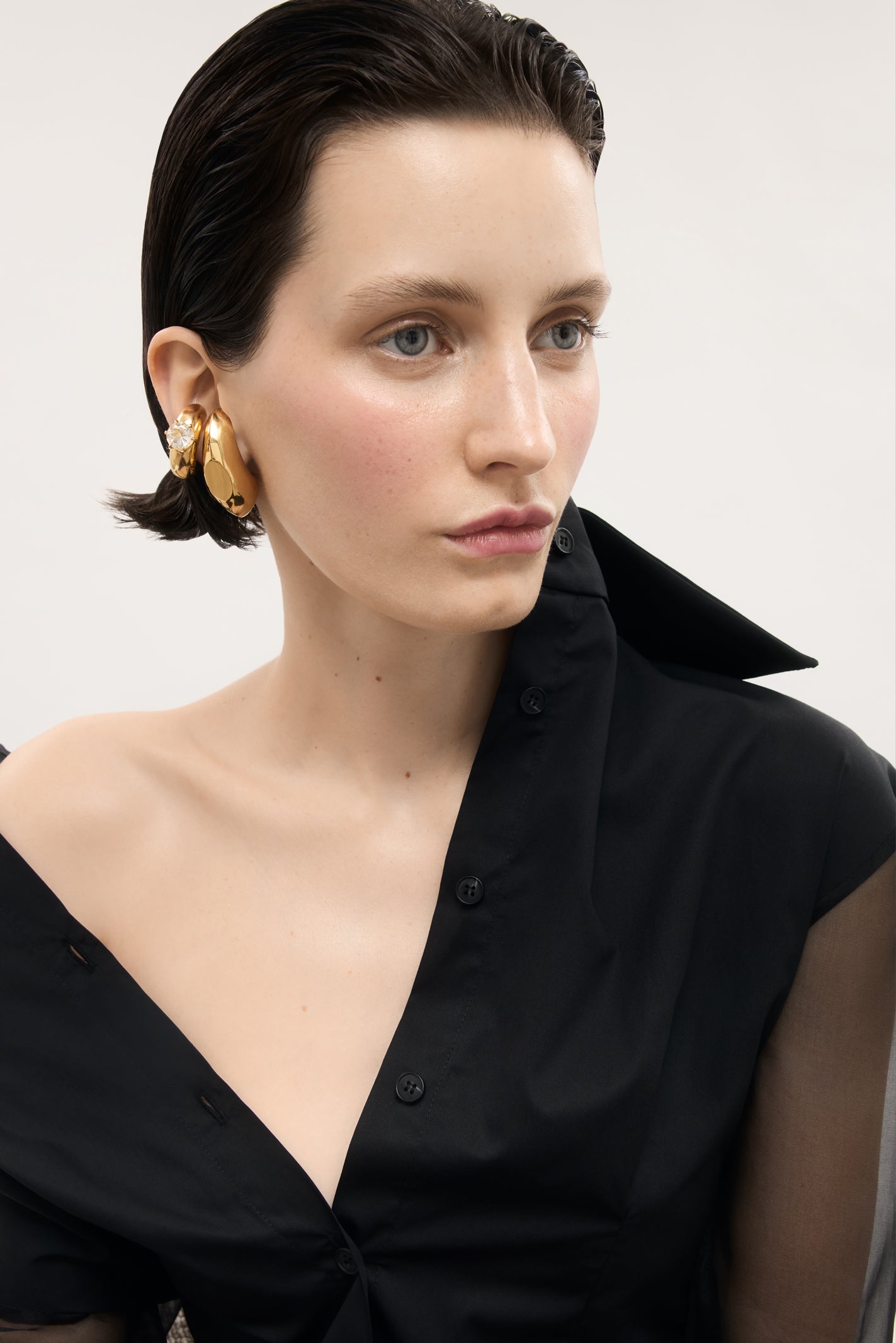 Claudette Earrings - Gold