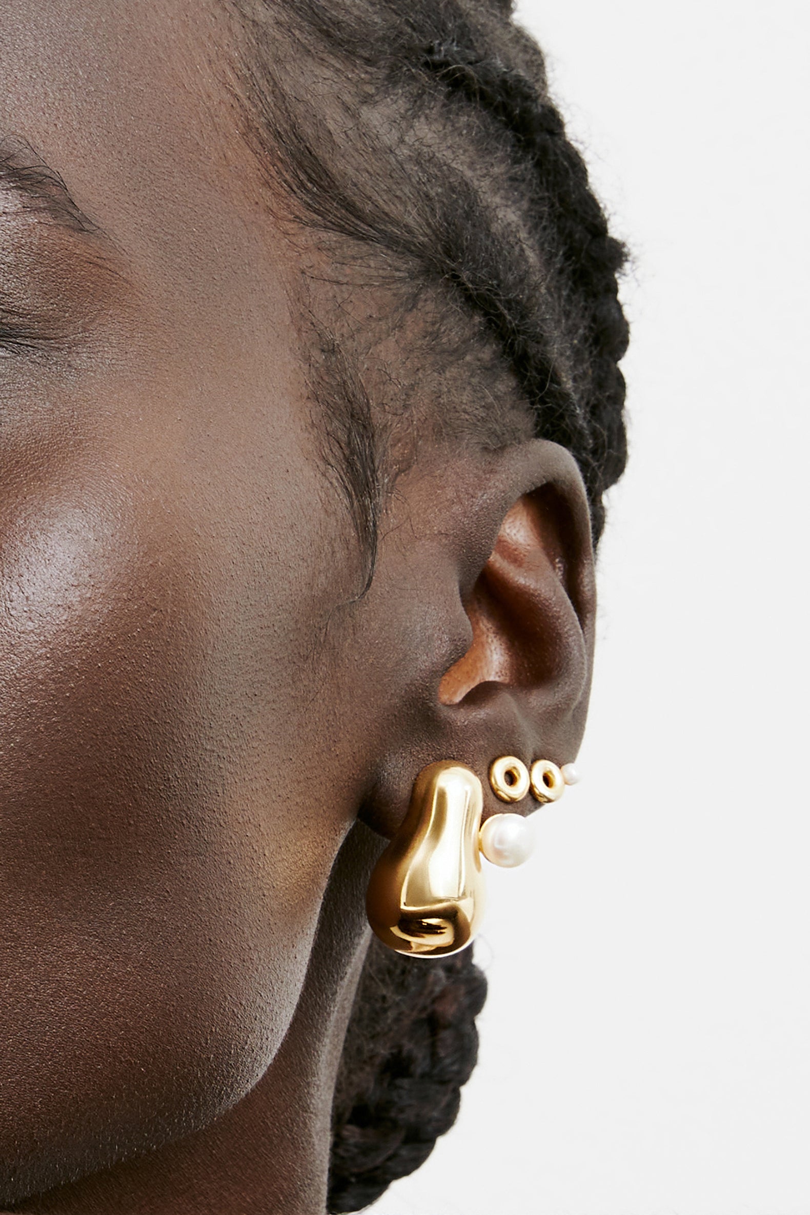 Allegra Mini Studs - Gold Vermeil