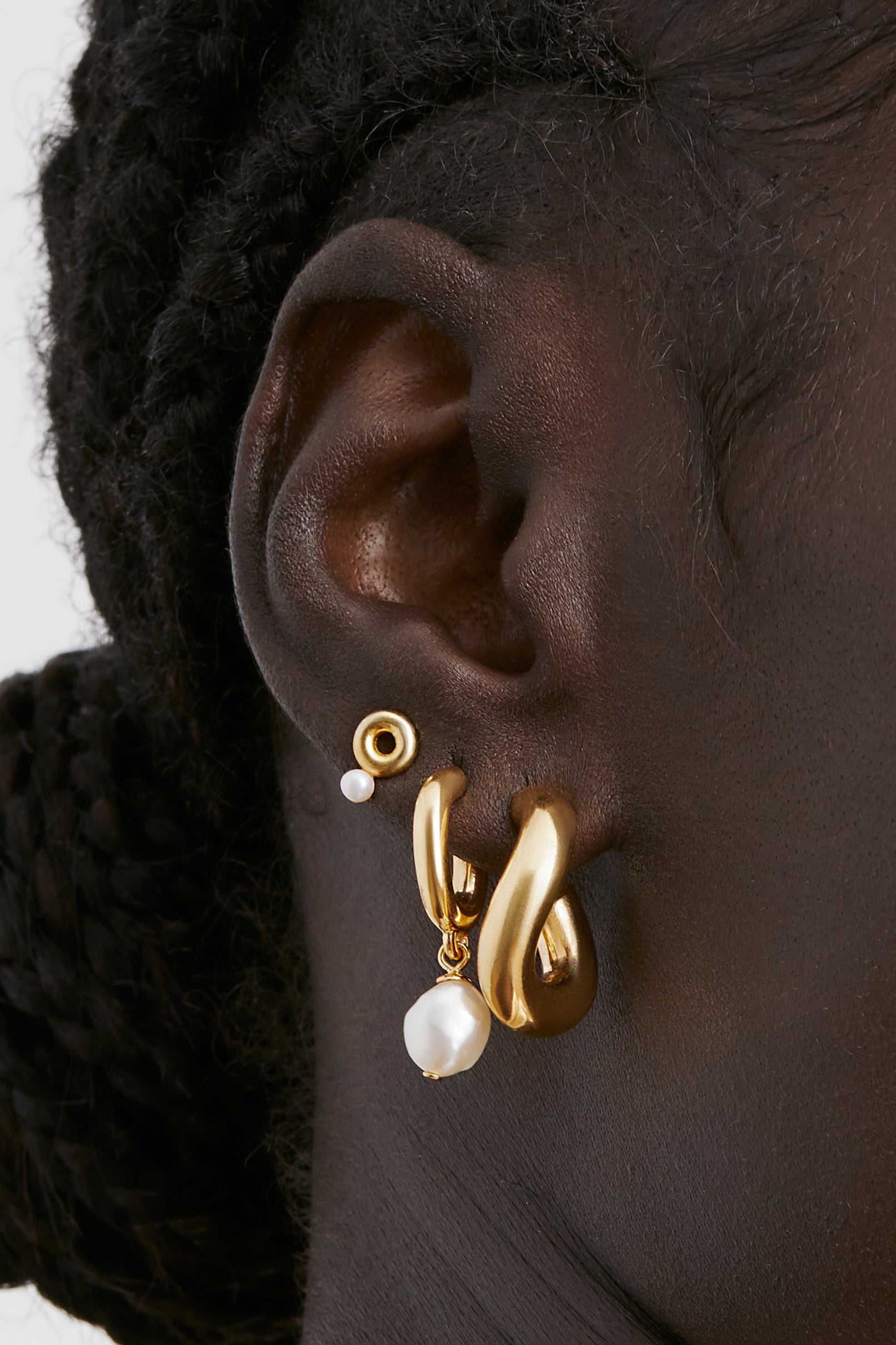 Allegra Mini Studs - Gold Vermeil