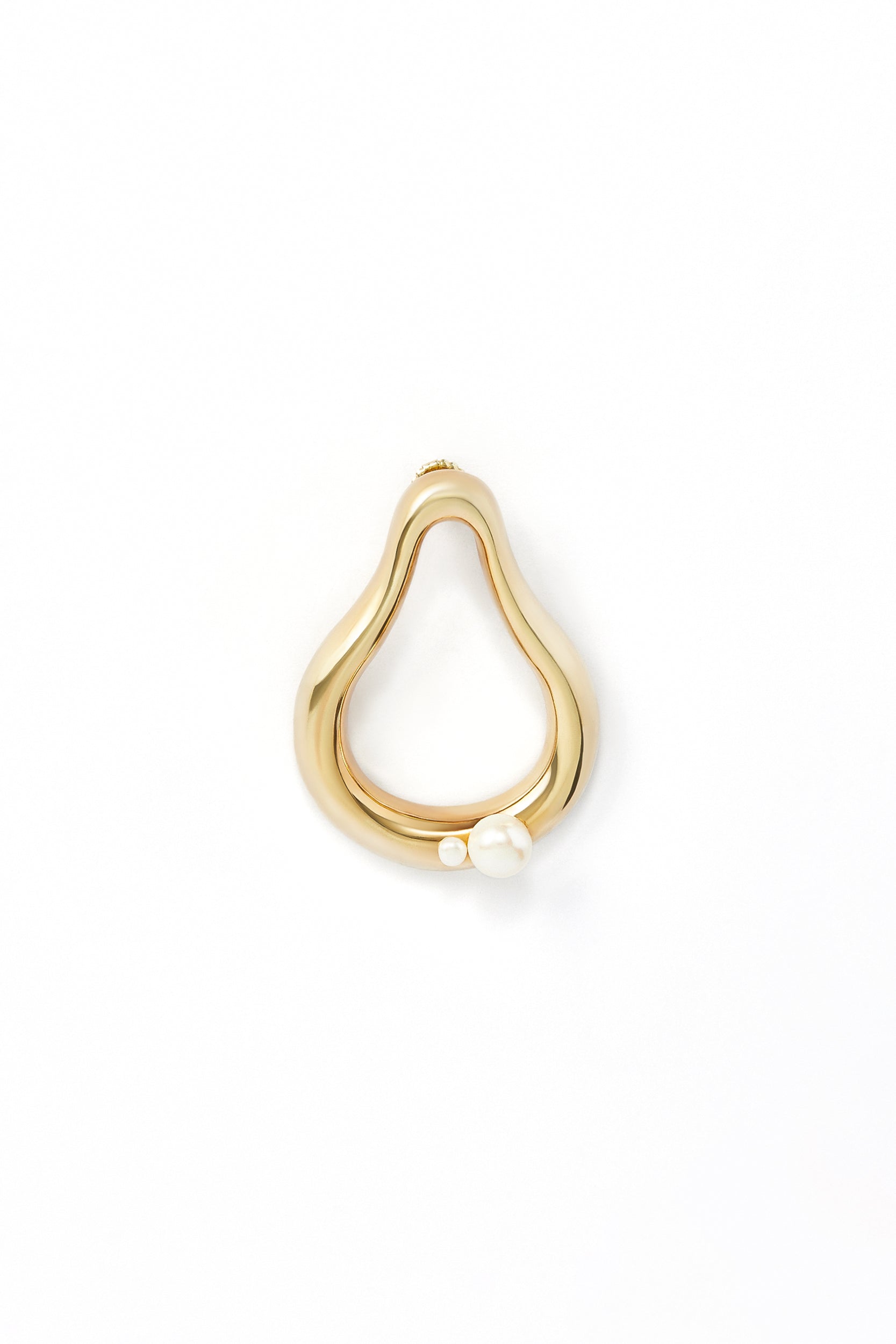 Amelie Pearl Earring - Gold