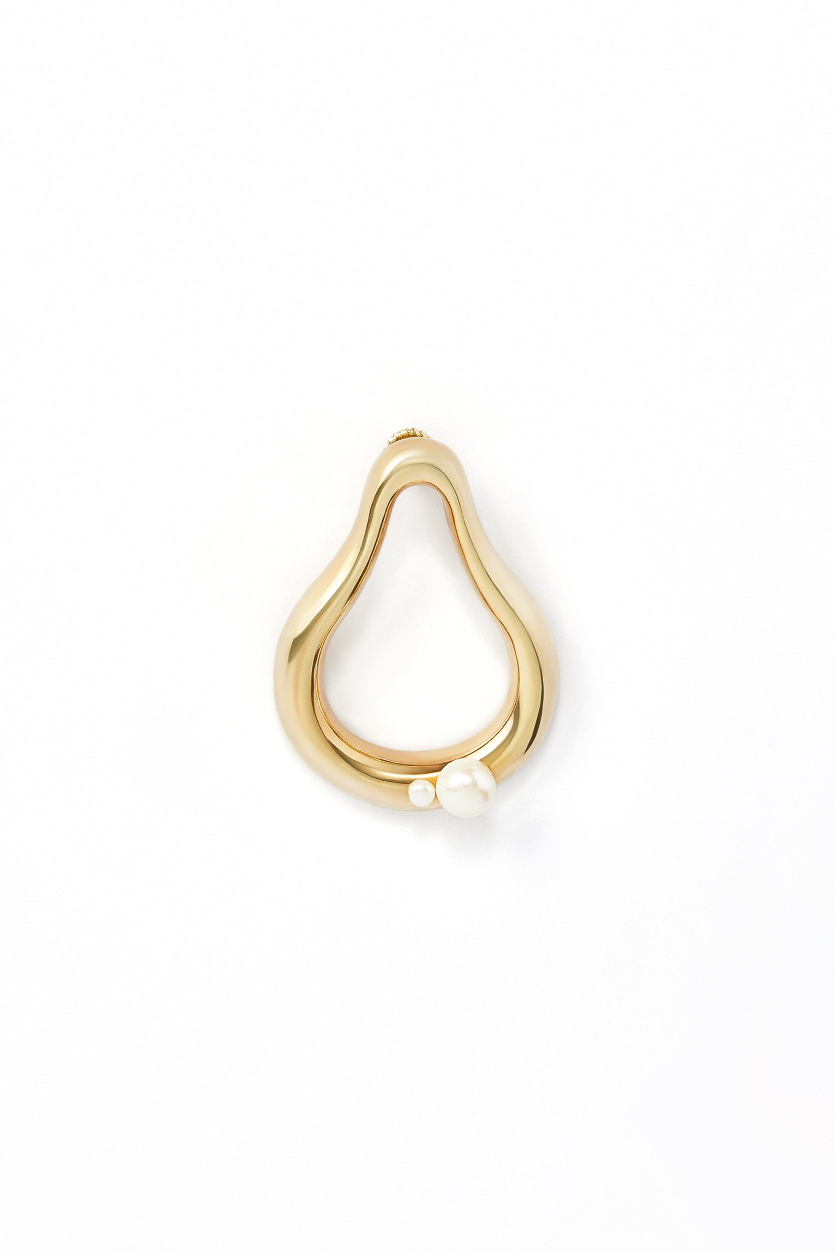 Amelie Pearl Earring - Gold Plated