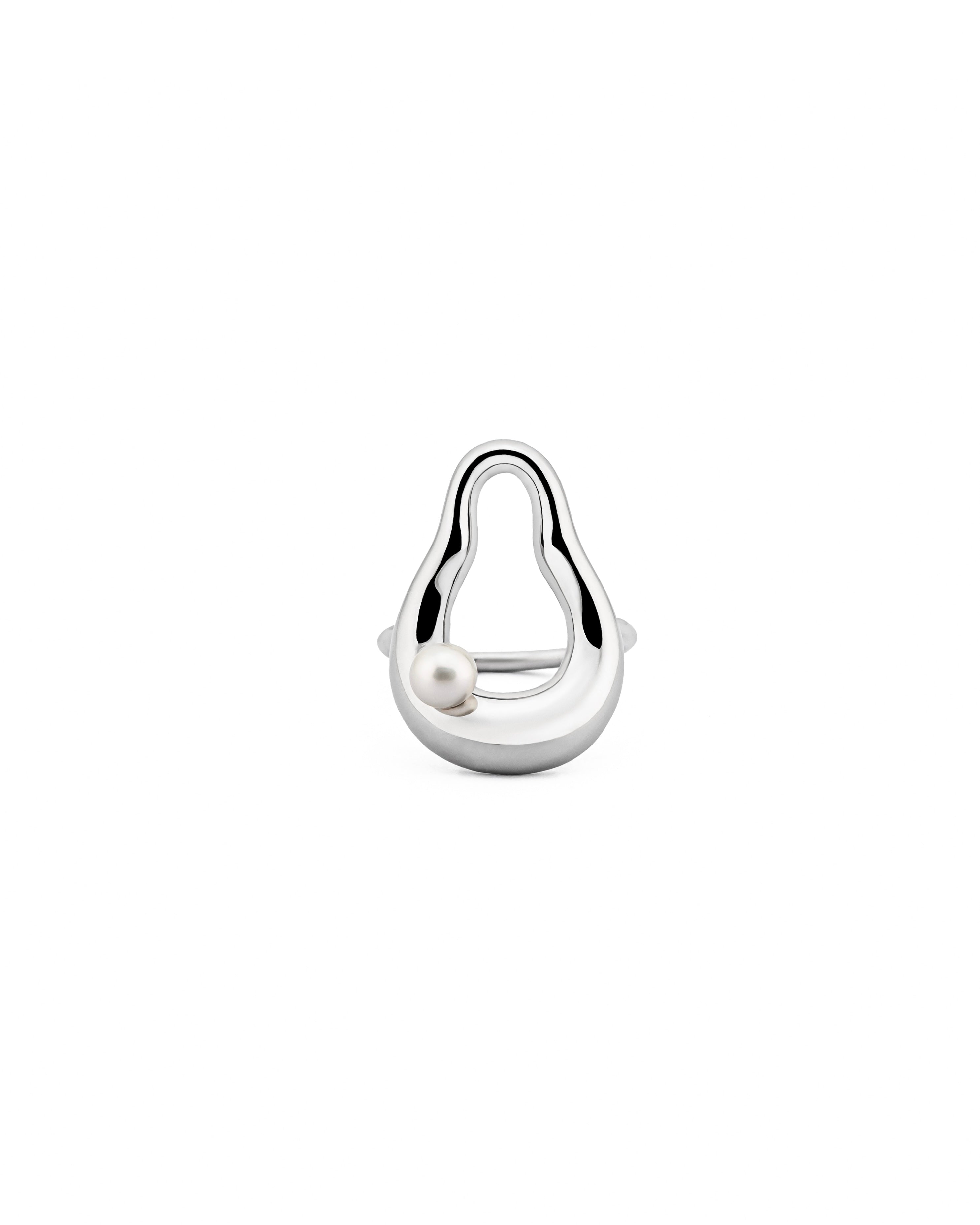 Vera Pearl Ring - Silver