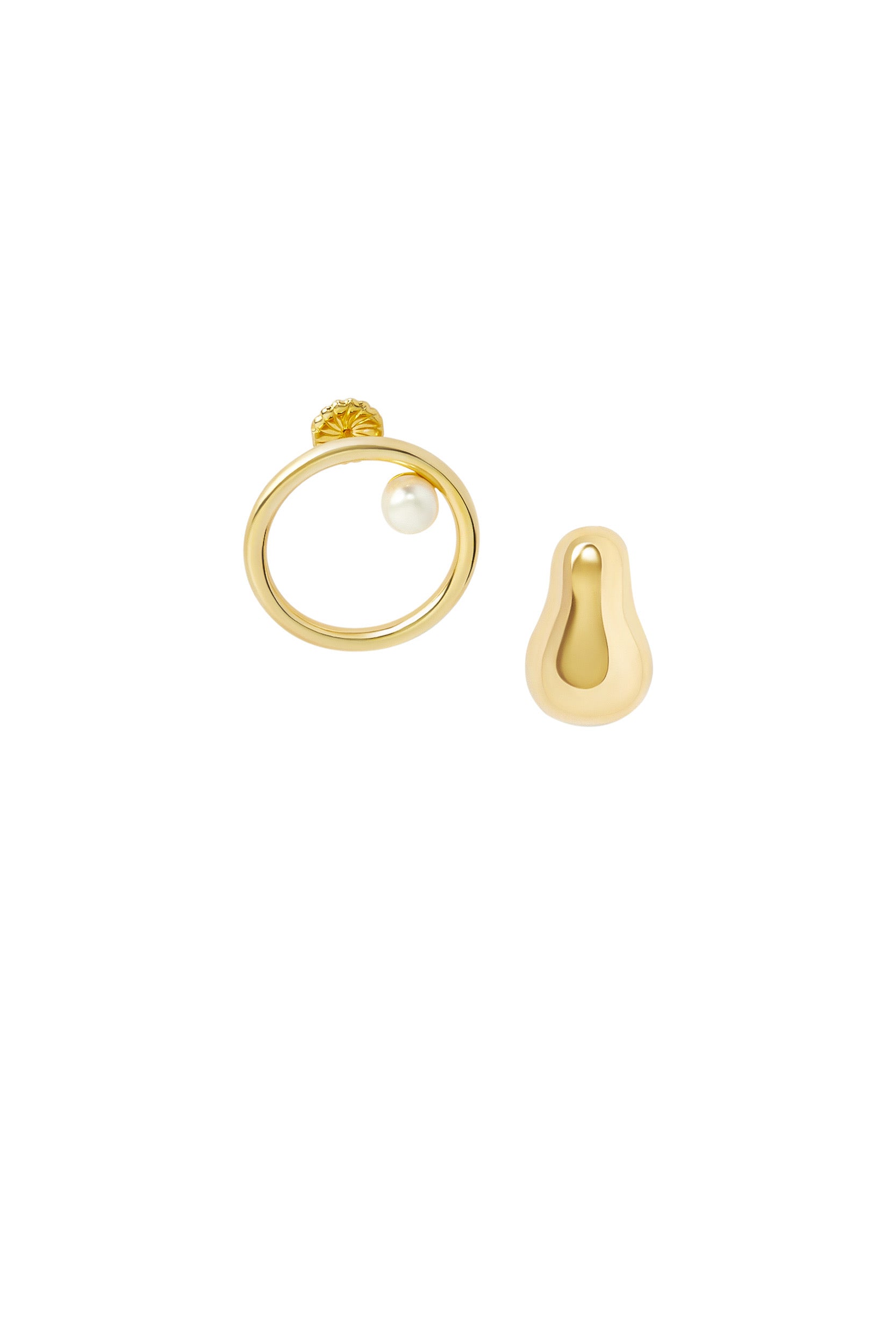 Allegra Modular Earrings - Gold Vermeil