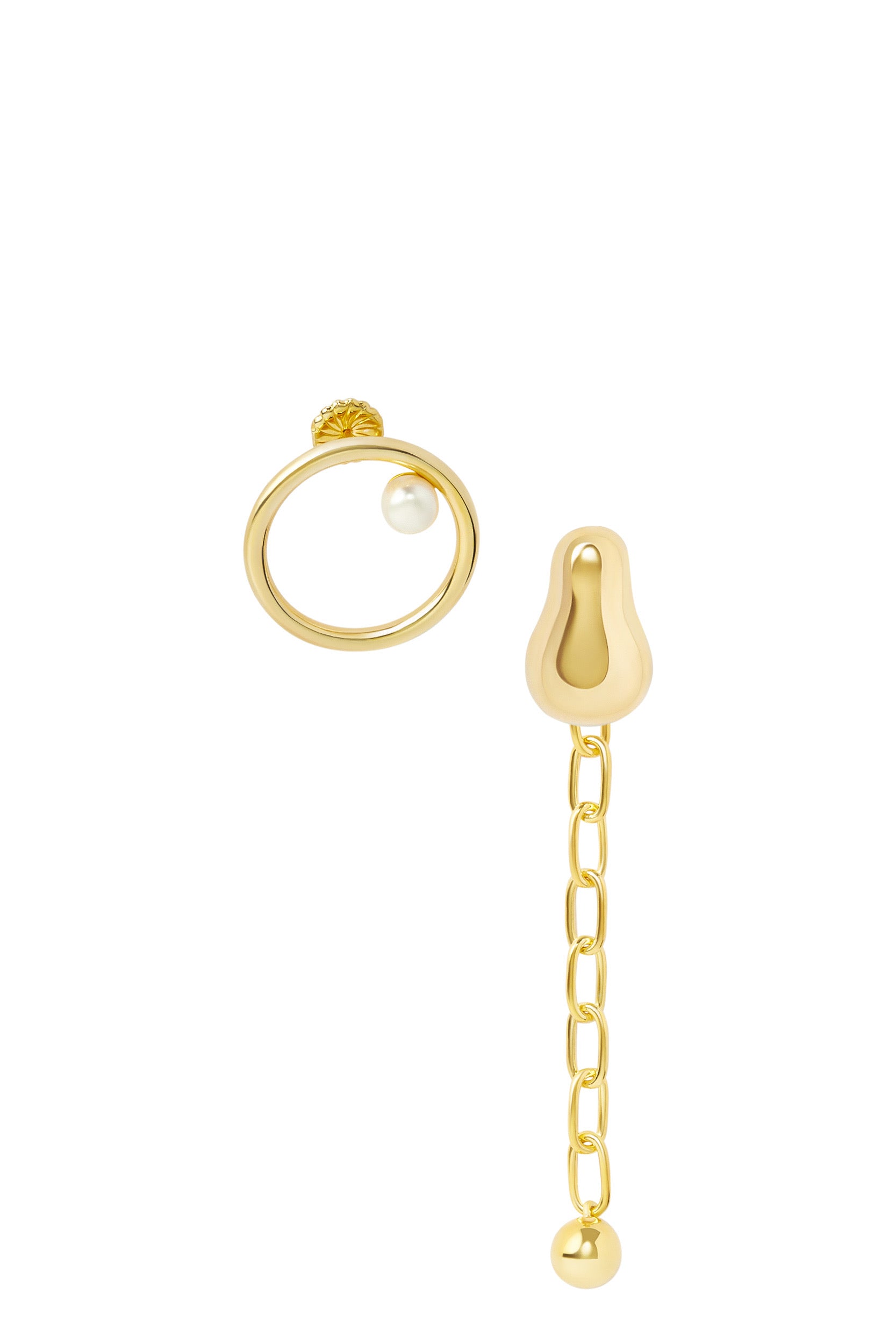 Allegra Modular Earrings - Gold Vermeil