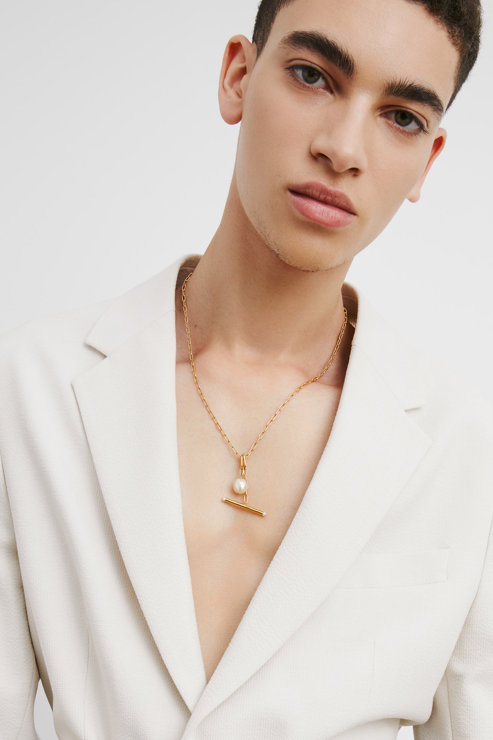 Jae Pearl Necklace - Gold