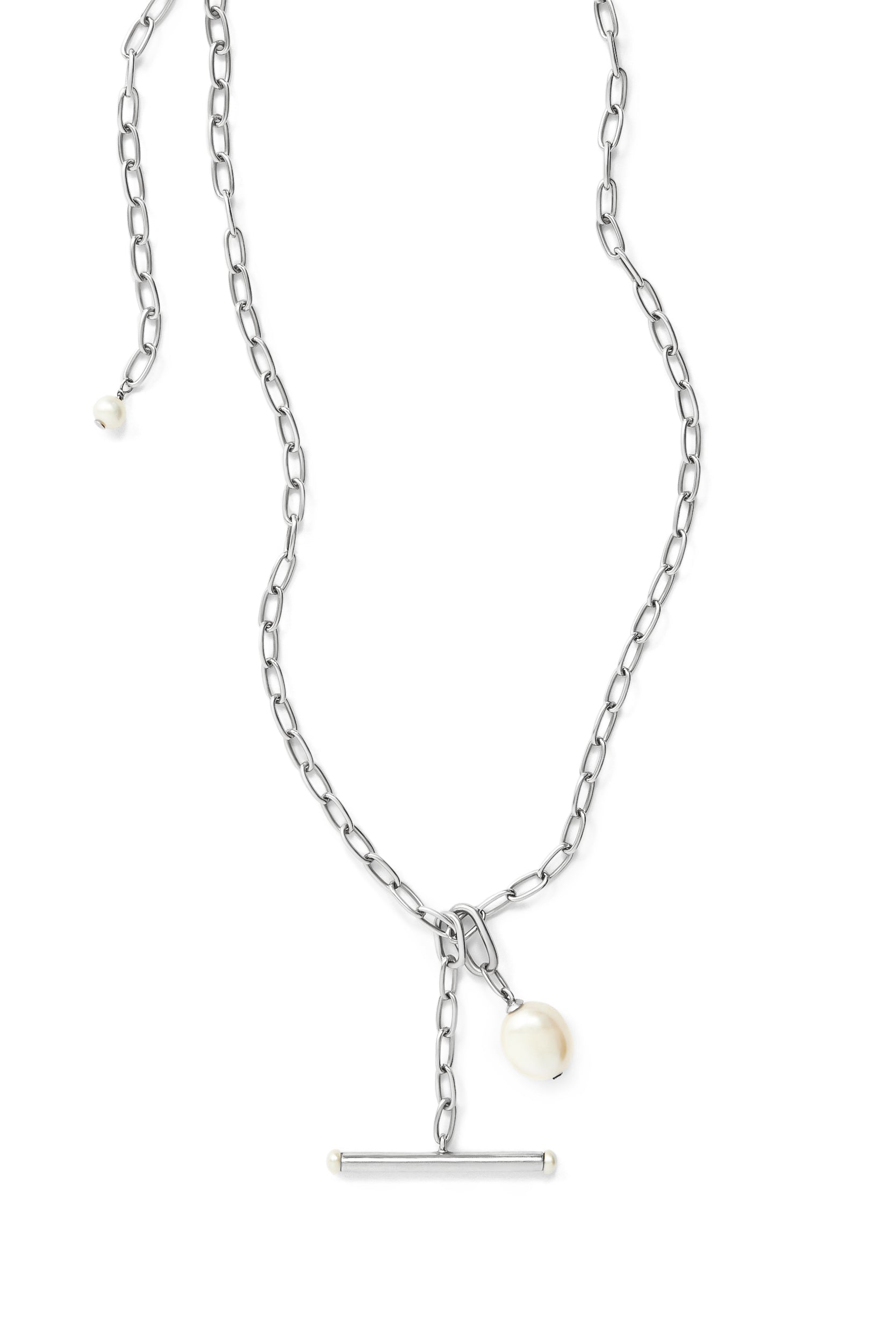 Jae Pearl Necklace - Silver